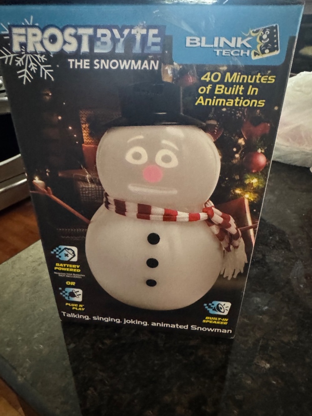 Frostbyte Snowman Animated - Picture 2 of 6